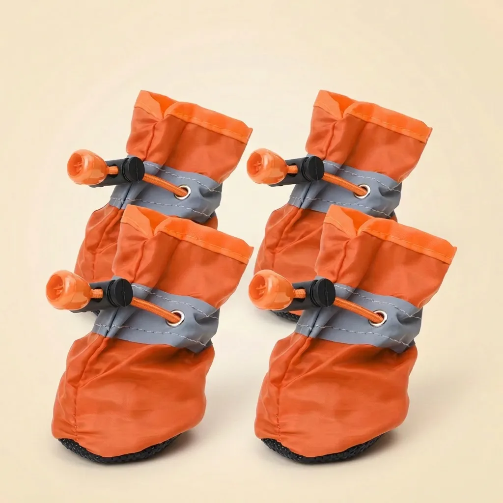 The Classic Dootie booties in Orange